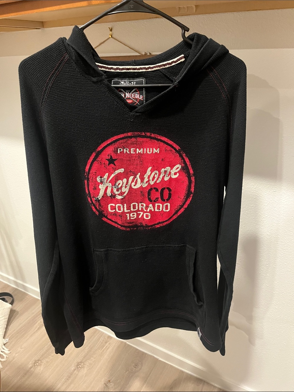 Black Lightweight Hooded Shirt Jacket